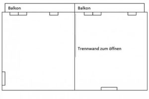 Skizze Tagungsraum